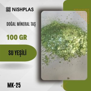 Nishplas Doğal Mineral Taş – Su Yeşili – MK-25